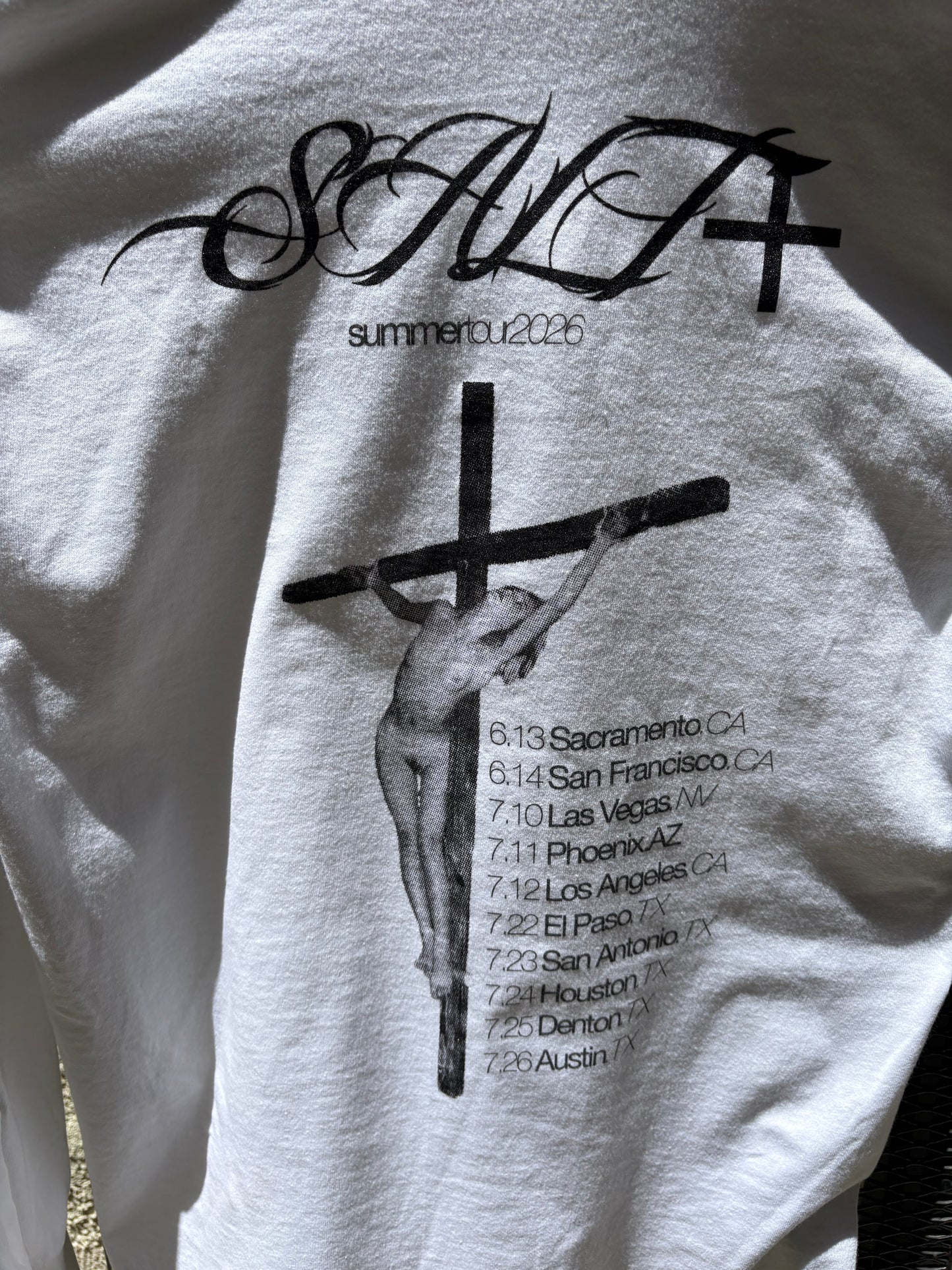 2026 Summer Tour White Long Sleeve