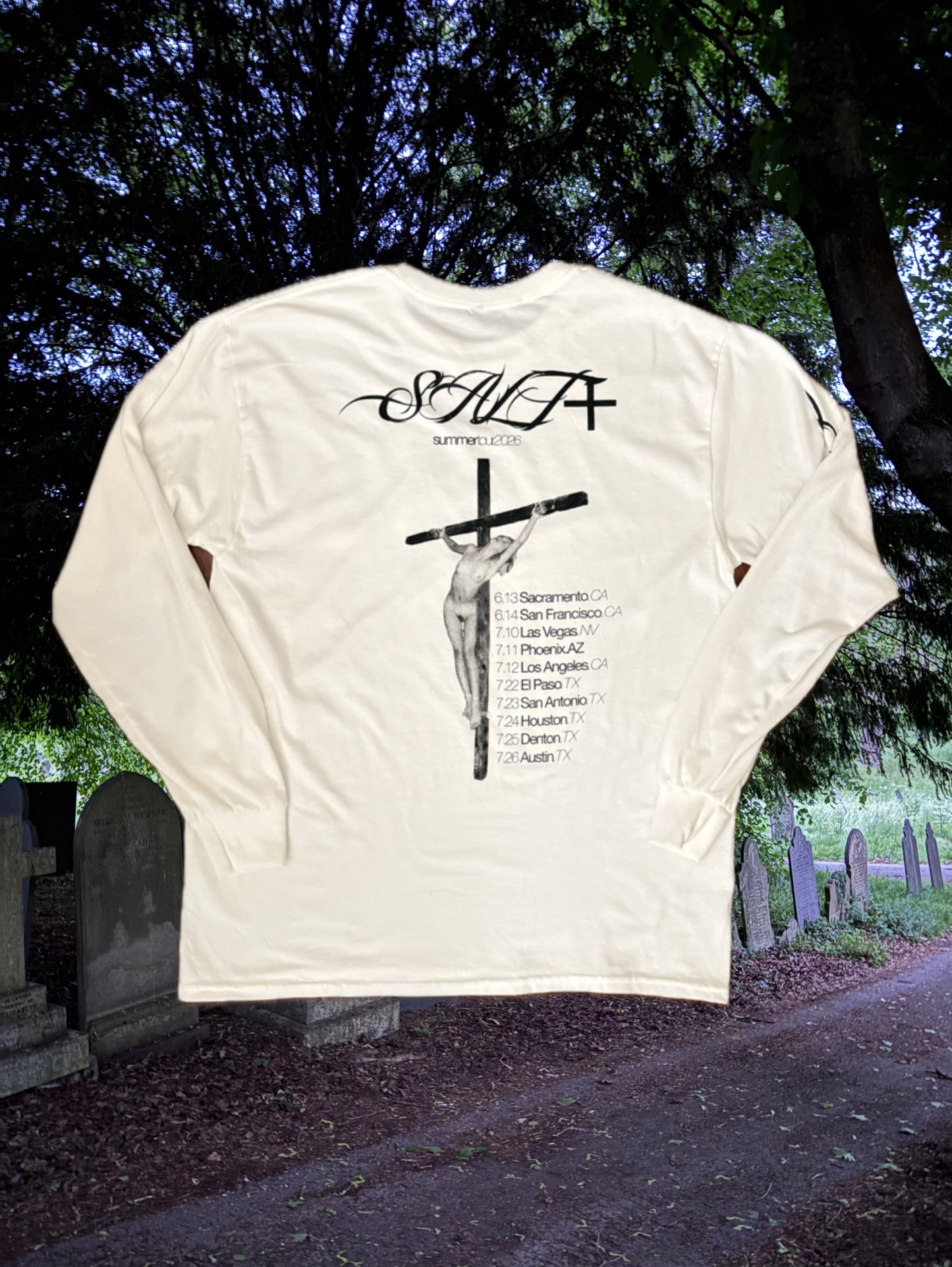2026 Summer Tour White Long Sleeve